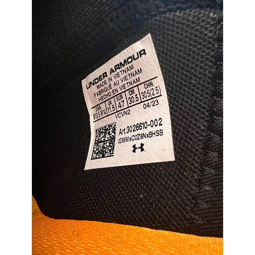 Under Armour Hover Phantom 3 SE Storm Running Shoes 3026610-002 Men's 12.5